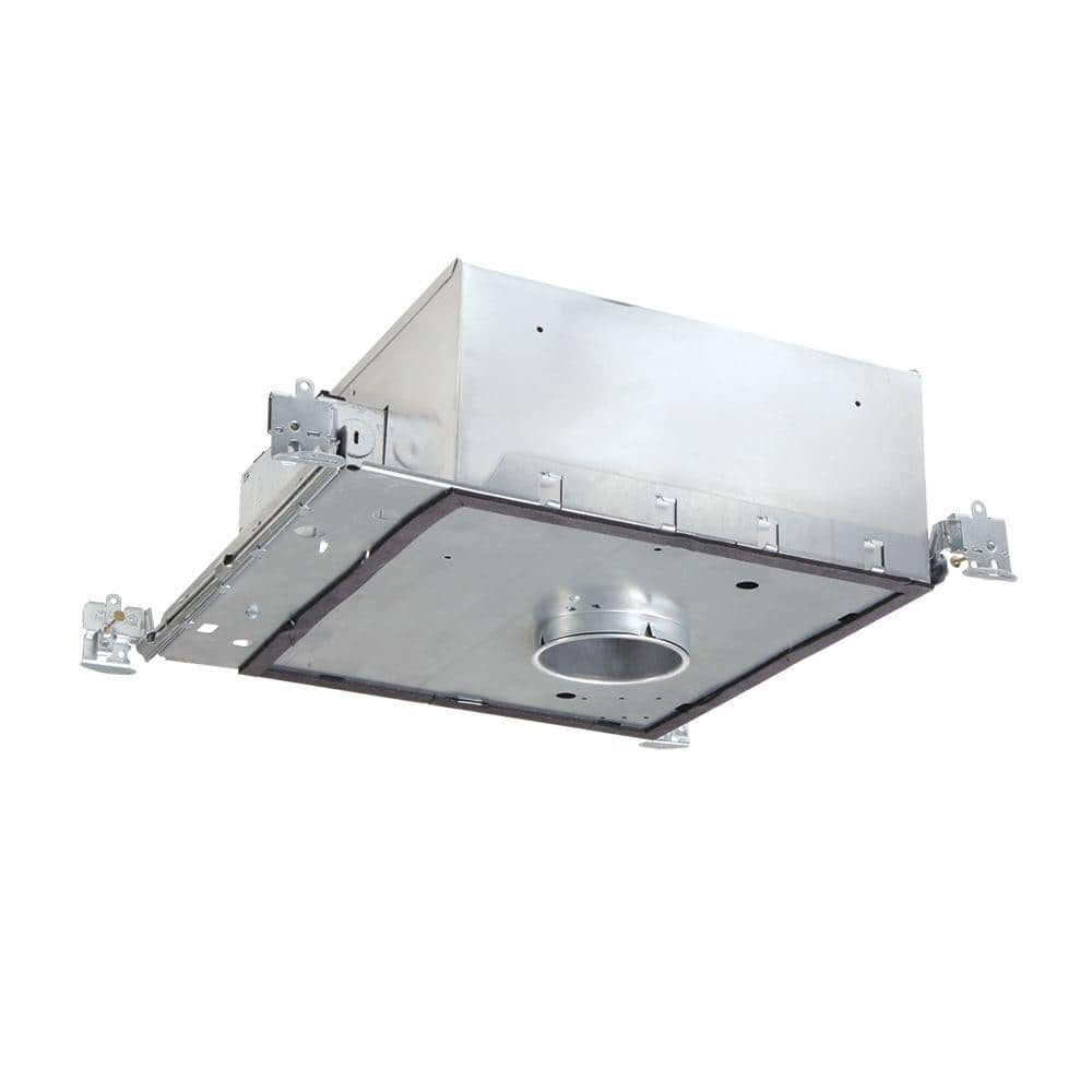 HALO H36 3 in. Aluminum Recessed Lighting Housing for New Construction Shallow Ceiling, Low-Voltage, IC Rated, Air-Tite