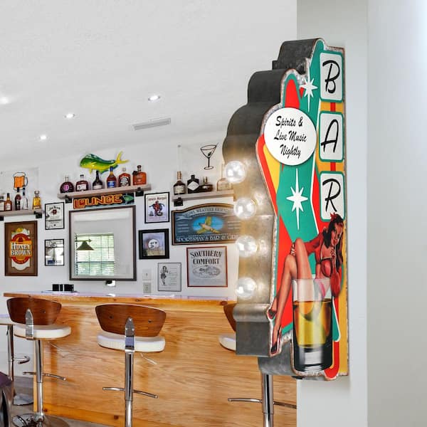 ABB Support de Casserole Suspendu Mural en Métal avec 10 Crochets