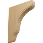 1-3/4 in. x 7-1/4 in. x 9-1/2 in. Cherry Plymouth Wood Bracket