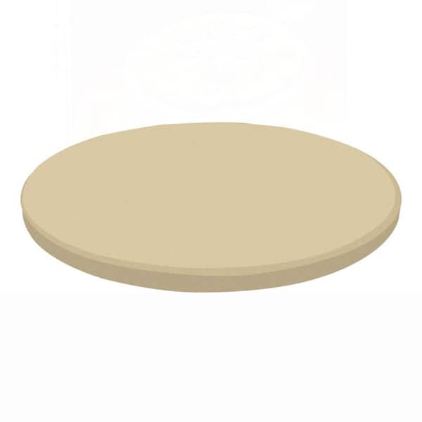 Cordierite Heavy Duty Pizza Stone Thermal Shock Resistant Durable Safe Round Baking Stone for Oven Grill BBQ 1 Piece