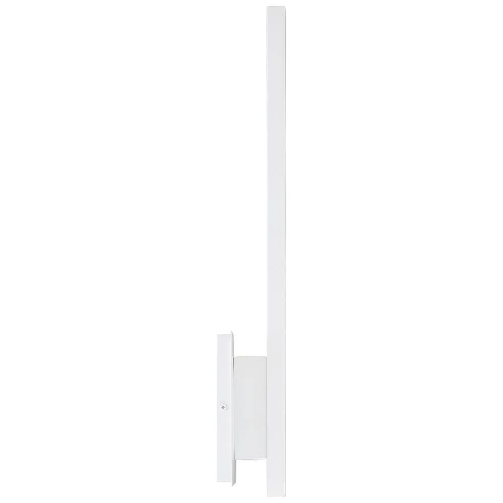 Haus White Acrylic Dimmable LED Wall Sconce
