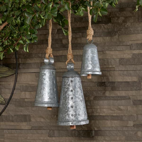 Shabby Chic Rustic Iron Tin Cow Bells Craft Supplies X mas Bell