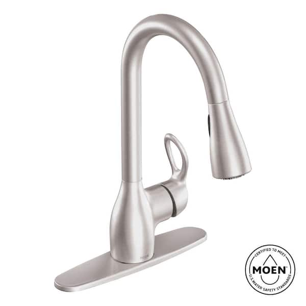 Kleo Single-Handle Pull-Down Sprayer Kitchen Faucet with Reflex and Power Clean in Spot Resist Stainless