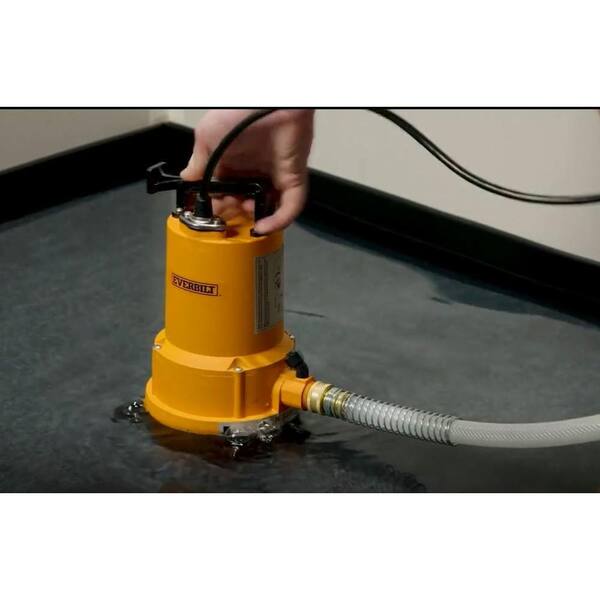 Everbilt 1 4 Hp 2 In Utility Pump Uta02510 Everbilt 1 4 Hp 2 In Utility Pump, You Need To Pump Water Out Of A Flooded Basement Using Two 50 Gallon Per Minute Pumps