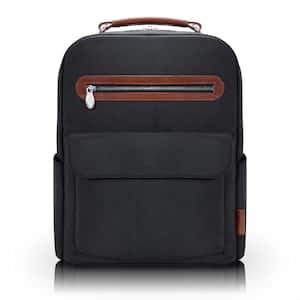 Logan, 17 in. 2-Tone, Dual-Compartment, Laptop and Tablet Backpack, Black (79085)
