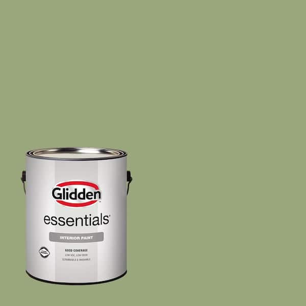 Glidden Essentials 1 gal. PPG1121-5 Guacamole Flat Interior Paint