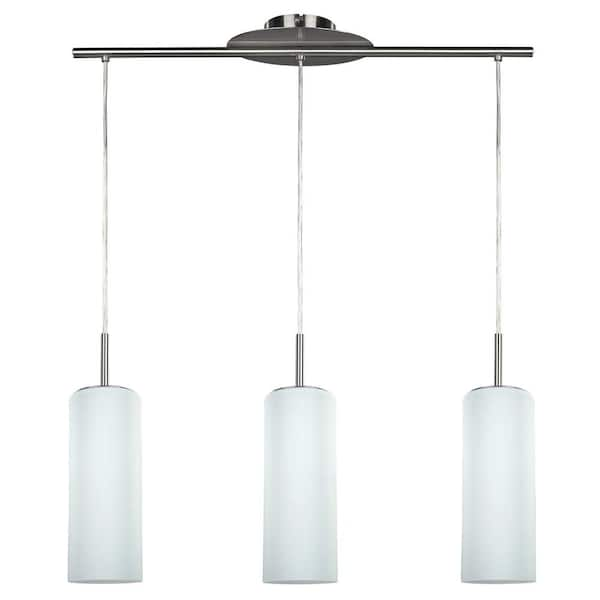 Toni 3-Light Brushed Pewter Pendant