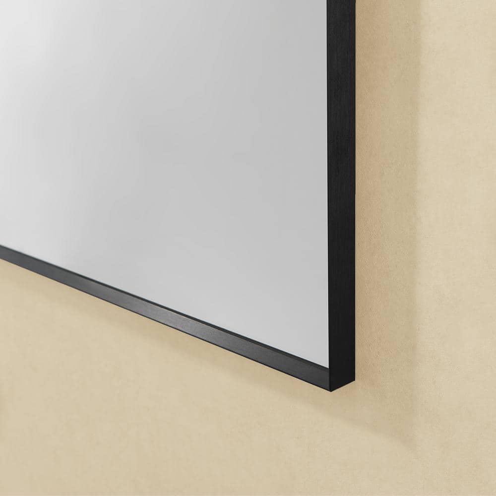 Elegant 48" Silver and Gold Aluminum Bathroom Vanity Mirror