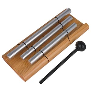 Signature Collection, Woodstock Zenergy Chime Trio 1.5 in. Silver Chime ZENERGY3
