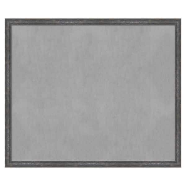 Angled Metallic Rainbow 51 in. x 43 in. Framed Magnetic Board