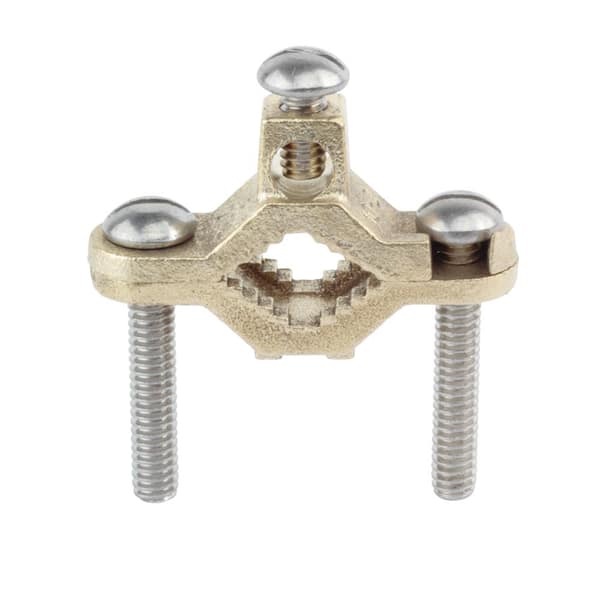 Commercial Electric 1/2 in. to 1 in. Bronze Direct Burial Ground Clamp