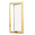 Andersen 28-3/8 in. x 40-13/16 in. 400 Series White Clad Wood Casement ...