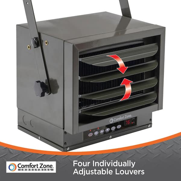 Comfort Zone 25000 BTU Fan Heaters Electric Furnace with Remote Control  CZ230ER - The Home Depot