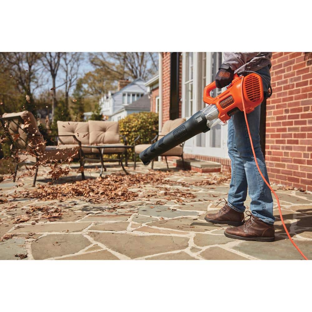 9 AMP 140 MPH 450 CFM Corded Electric Handheld Leaf Blower - 1