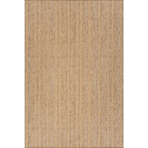 Venira Bohemian Brown 8 ft. x 10 ft. Outdoor Area Rug