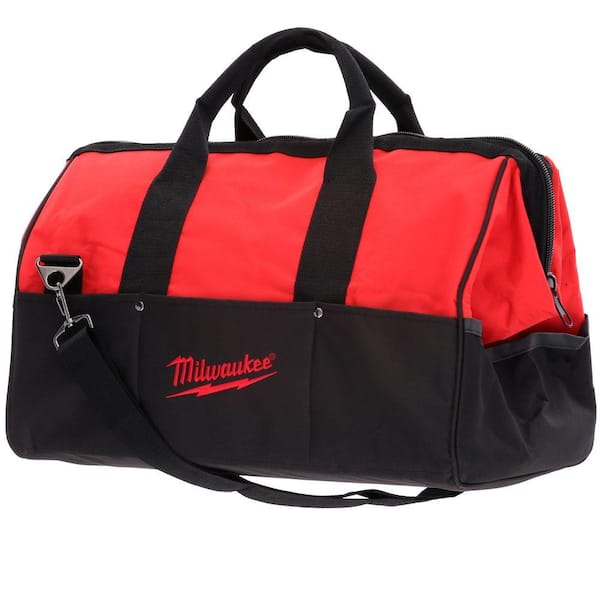 Milwaukee 18 in. Contractor Tool Bag in Red 48-55-3510 - The Home