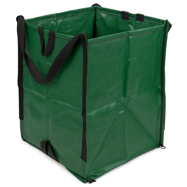 DuraSack 48 Gal. Green Outdoor Polypropylene Reusable Lawn and Leaf Bag (1-Pack)