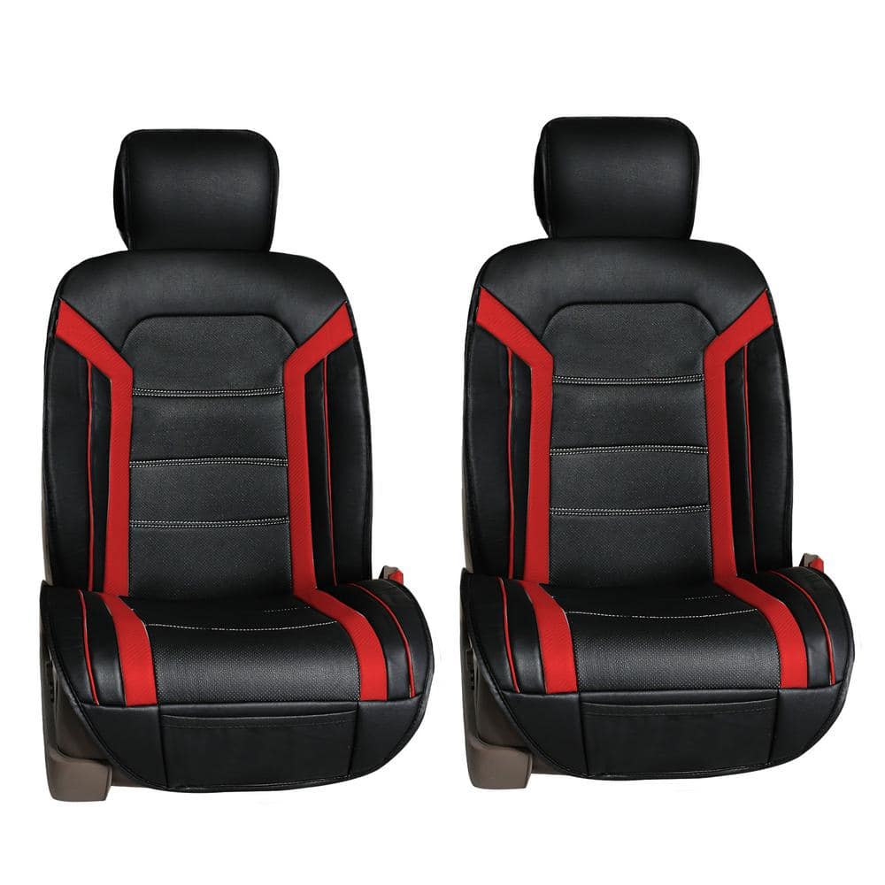 FH Group Futuristic Leather 47 in. x 23 in. x 1 in. Seat Cushions