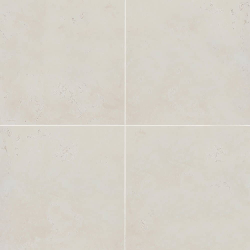 Thaddeus 32 in. x 32 in. Matte White Porcelain Tile (13.77 sq. ft./Case) price history on PriceWatchPro