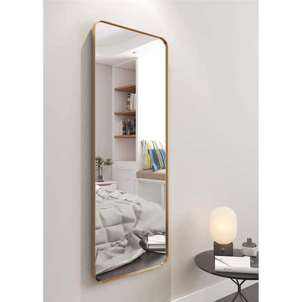 ANDY STAR 48 in. W x 1 in. H Rectangular Full Body Length Mirror