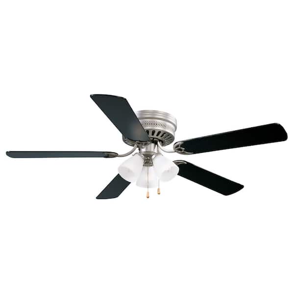 Design House Millbridge 52 in. Satin Nickel Hugger Ceiling Fan