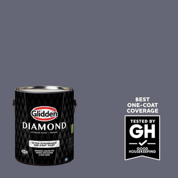Glidden Diamond 1 gal. PPG1043-6 Alley Cat Ultra-Flat Interior Paint with Primer