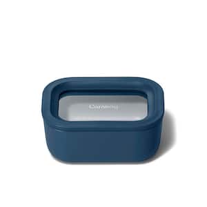 Rectangular Rubber Container Small CARAWAY HOME Mini Rectangle Container with Lid Mist KW-MNRC-106 - The ...