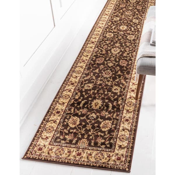 Voyage St. Louis Brown 2' 7 x 10' 0 Runner Rug