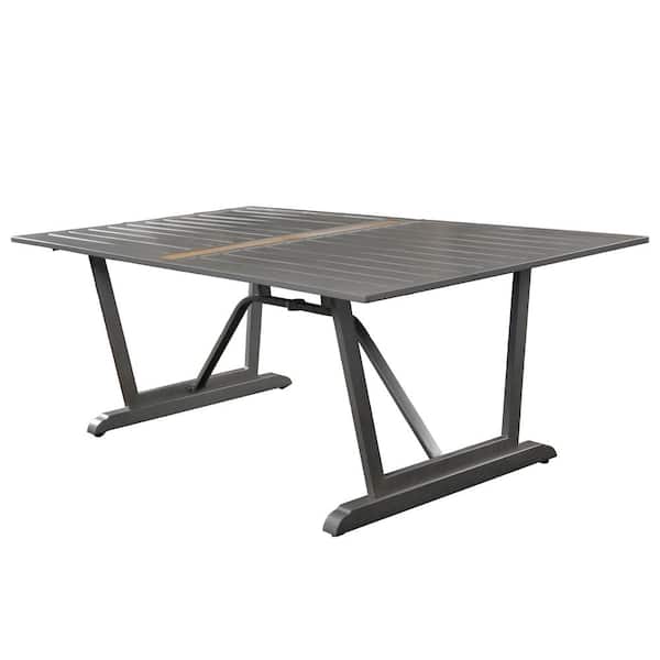 Patio Festival Metal Outdoor Dining Table