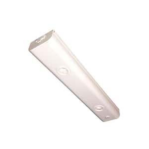 LED Bar Light Plug-In/Hardwire 10 in. LED White Under Cabinet Light with Dimming Button