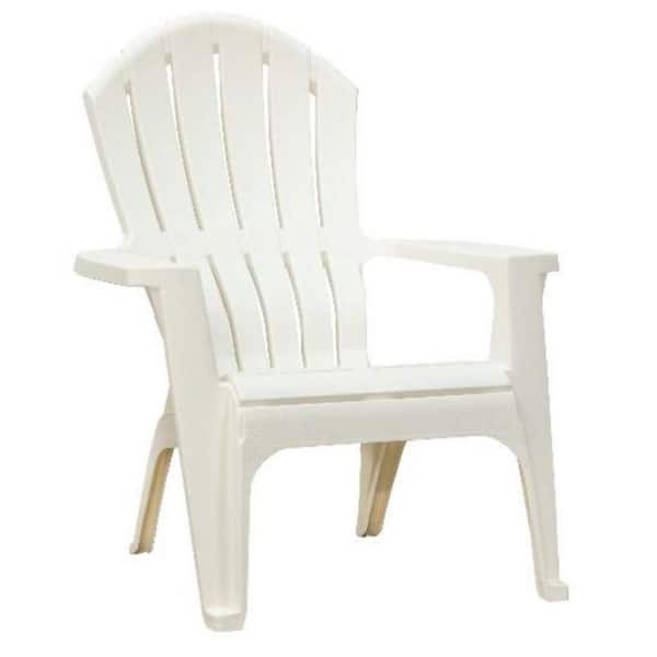 White Resin Adirondack Chair
