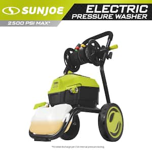 2500 Max PSI 1.48 GPM 13 Amp High Performance Electric Pressure Washer with Hose Reel