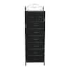 HOUSEHOLD ESSENTIALS Victoria 8-Drawer Storage Tower, Narrow, Scandinavian  White 8400-1 - The Home Depot