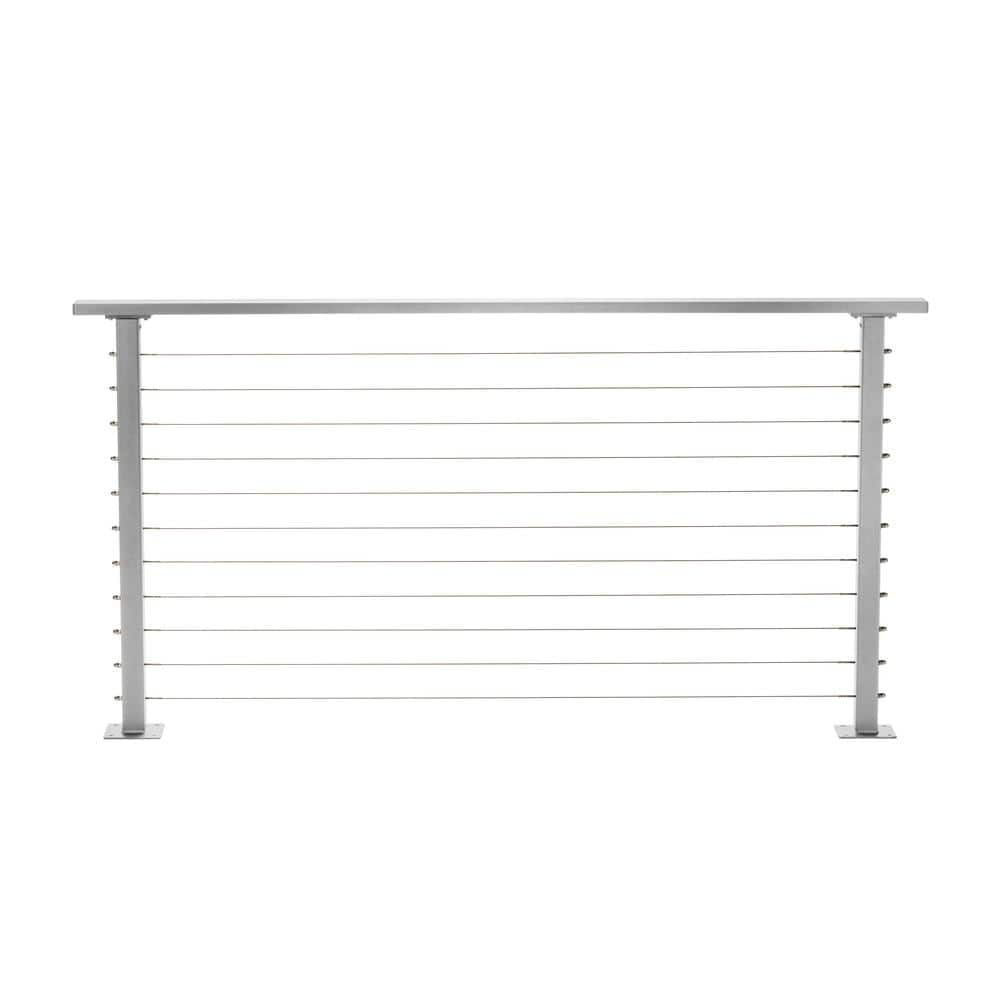6 ft. Deck Cable Railing, 36 in. Base Mount, Grey price history on PriceWatchPro