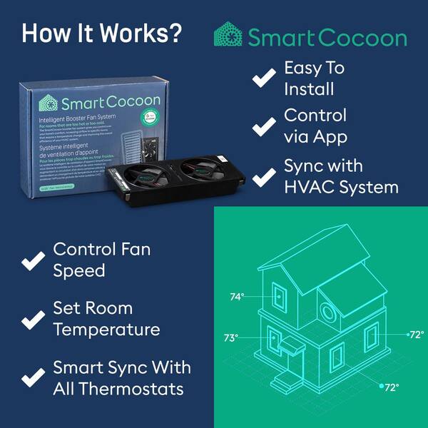 air duct booster fan home depot