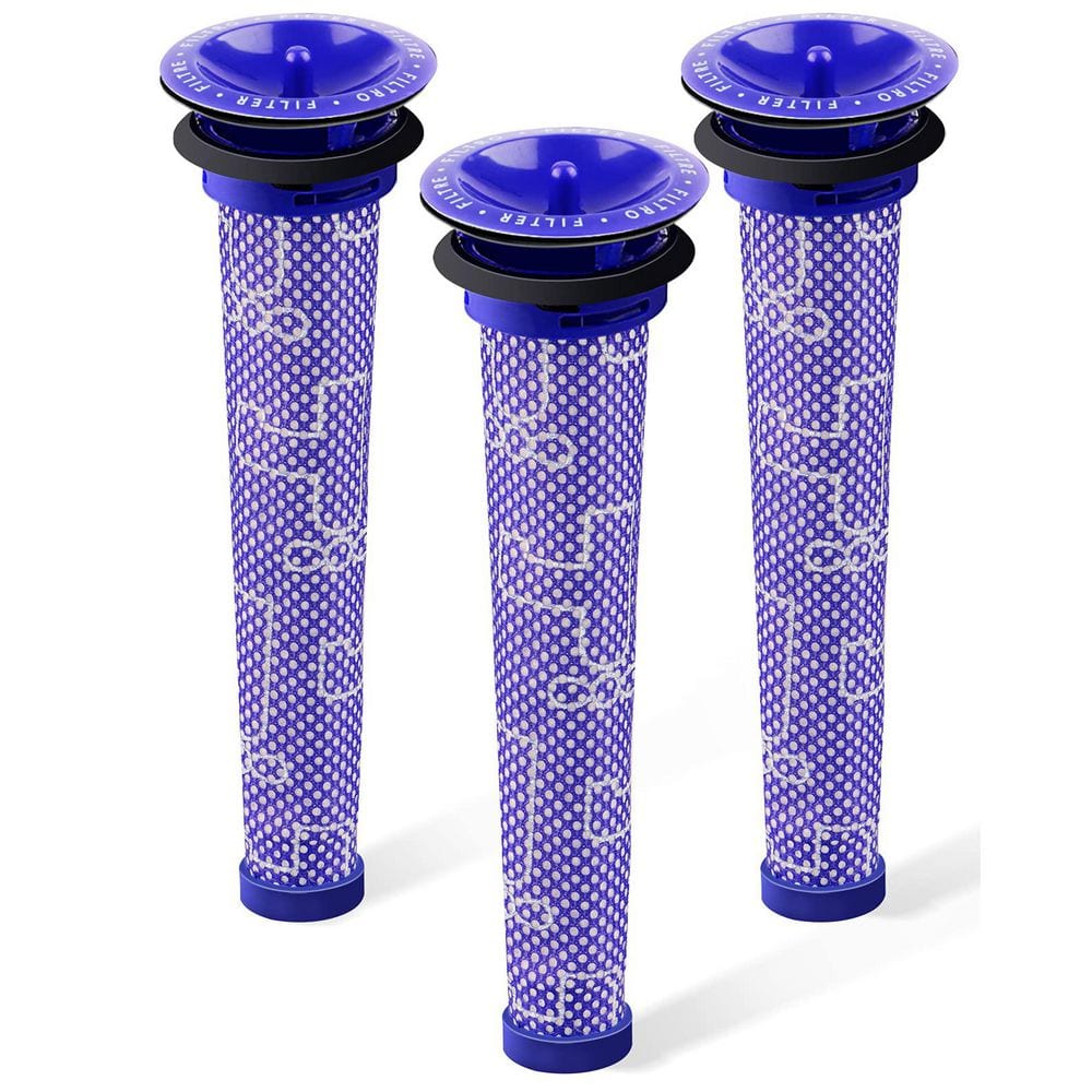 Pre Filter Replacement for Vacuum Cleaner for Dyson V6 V7 V8 DC59 DC58 High-Efficiency Double Layer 3 Pack price history on PriceWatchPro