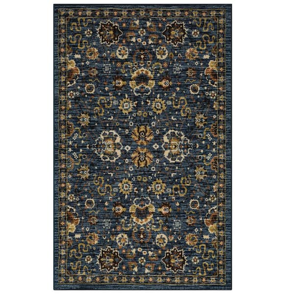 Mohawk Home Lemma Blue 6 ft. x 9 ft. Area Rug