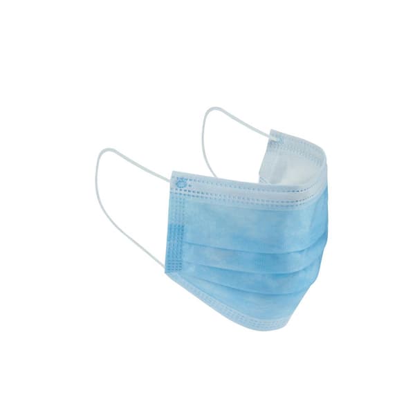 FIRM GRIP Disposable Face Mask (50-Pack)