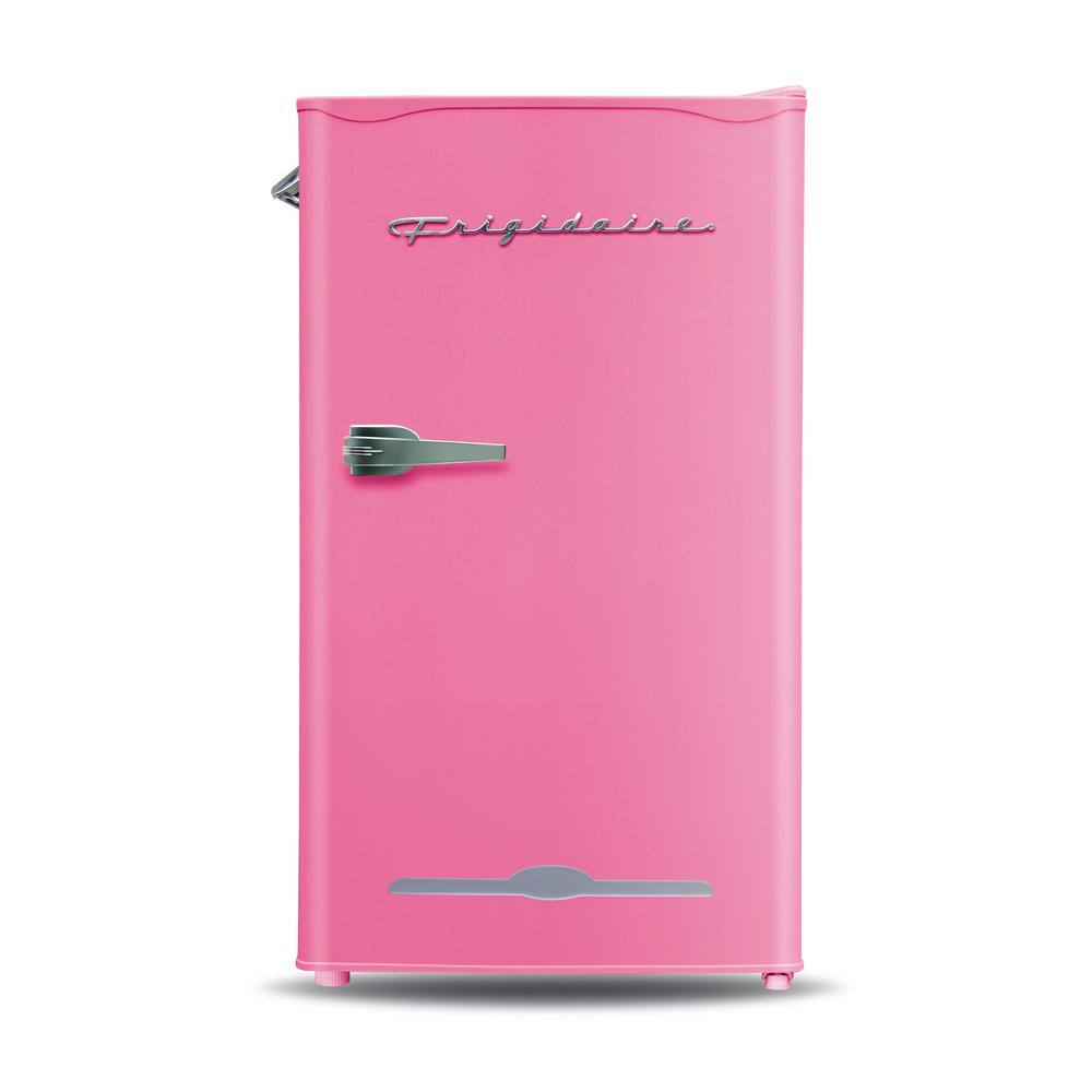 Frigidaire 3 2 Cu Ft Retro Mini Fridge In Pink Efr376 B Pnkcom The Home Depot