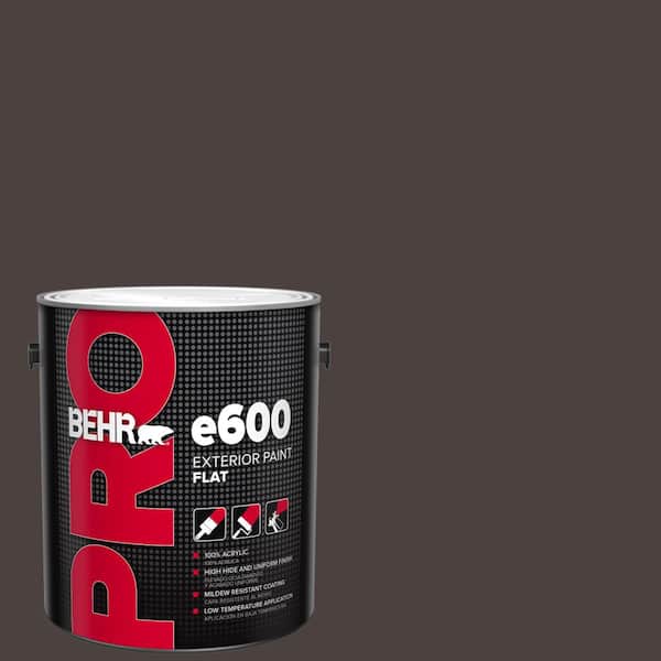 BEHR PRO 1 gal. #PPU5-20 Sweet Molasses Flat Exterior Paint