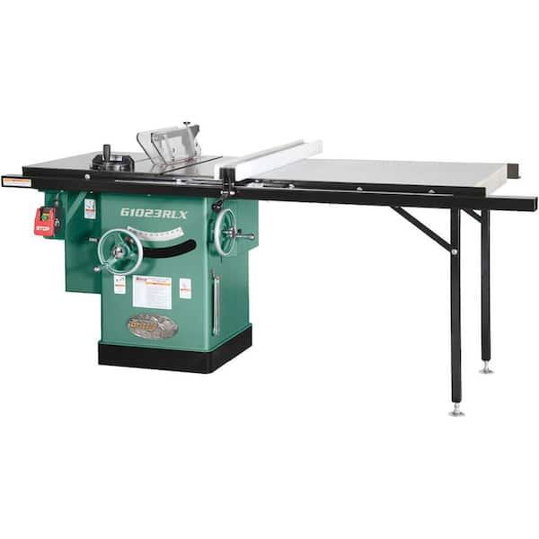 10 in. 3 HP 240V Cabinet Table Saw with 7 ft. Rails