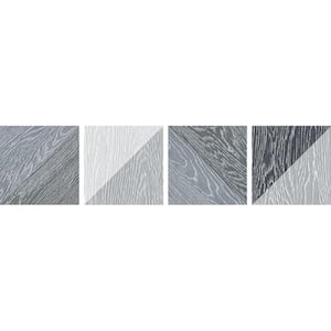 Lockwood 6.5 in. x 6.5 in. Gray Porcelain Matte Wall and Floor Tile (5.87 sq. ft./case) 20-Pack
