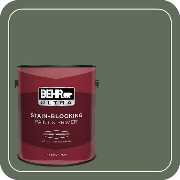 BEHR ULTRA 1 gal. #PPU11-01 Royal Orchard Extra Durable Flat Interior Paint & Primer