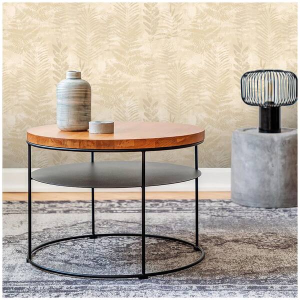 Fern Horizon Beige Wallpaper