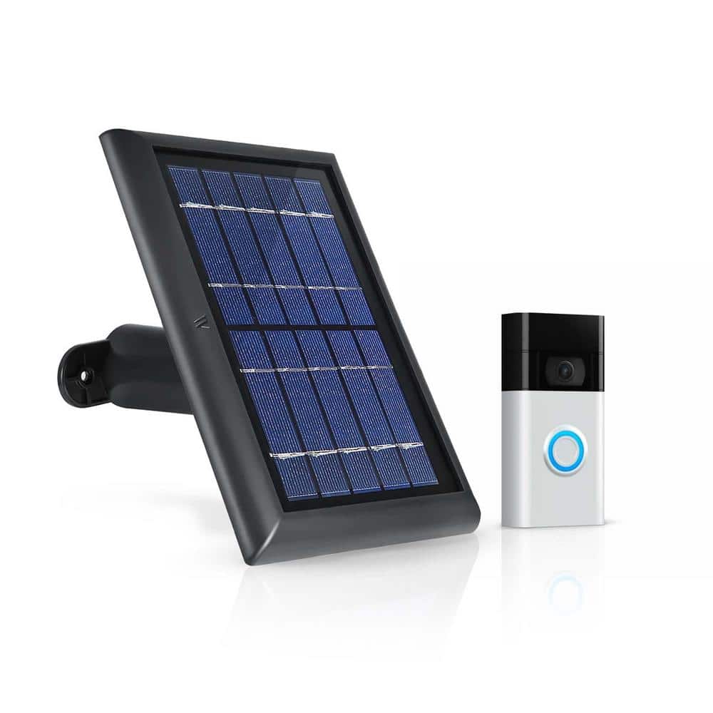 Wasserstein Solar Panel for Ring Video Doorbell 1 (2nd Gen, 2020