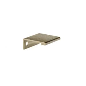 Lincoln Collection 1 in. (25 mm) Brushed Champagne Bronze Modern Cabinet Finger Pull