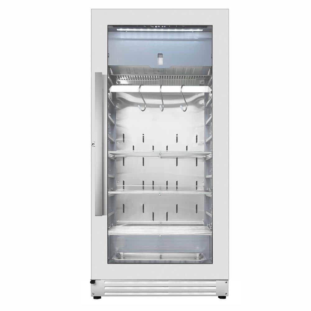 Ca'Lefort 24 in. 8.3 cu. ft. Commercial Dry Aging Refrigerator Beef Meat Steak Aging Machine in Stainless Steel Humidity Control