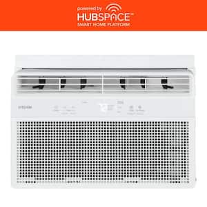 6,000 BTU 115-Volt Window Air Conditioner Cools 250 sq. ft. with Remote, Dehumidifier, and Wi-Fi enabled