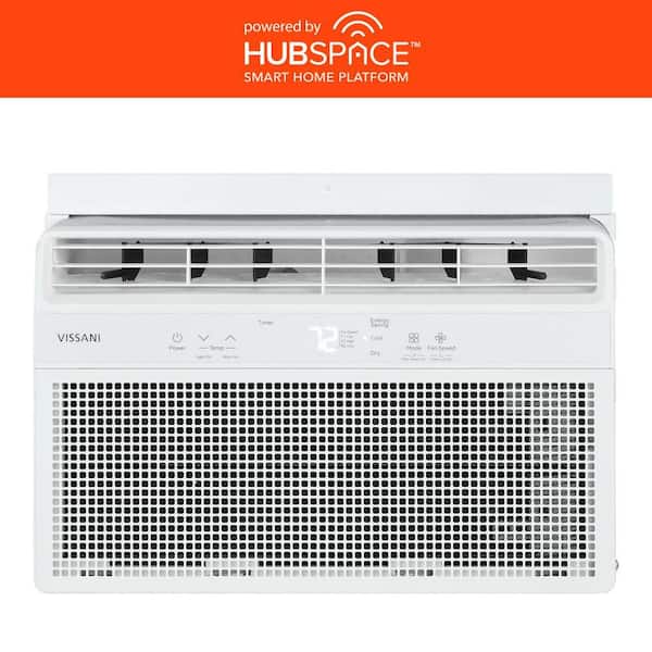 6,000 BTU 115-Volt Window Air Conditioner Cools 250 sq. ft. with Remote, Dehumidifier, and Wi-Fi enabled