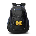 NCAA Michigan Wolverines 19 in. Black Trim Color Laptop Backpack